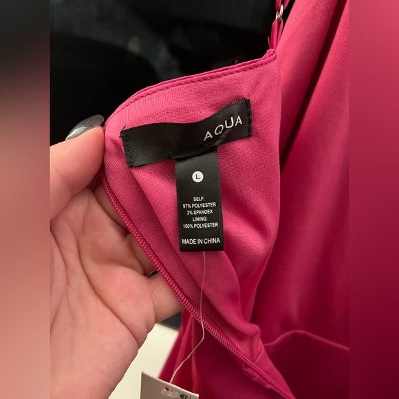 NWT Satin Strap Dress - Picture 5 of 7